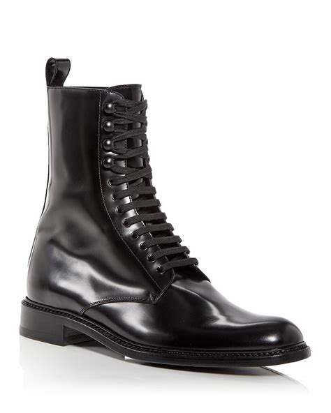 Saint Laurent Men's Army Combat Boots